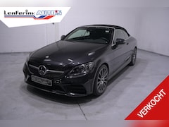 Mercedes-Benz C-klasse Cabrio - 180 AMG Line AMG Styling Camera lederen-bekleding Apple Carplay digi-dashboard 18"-lmv spo