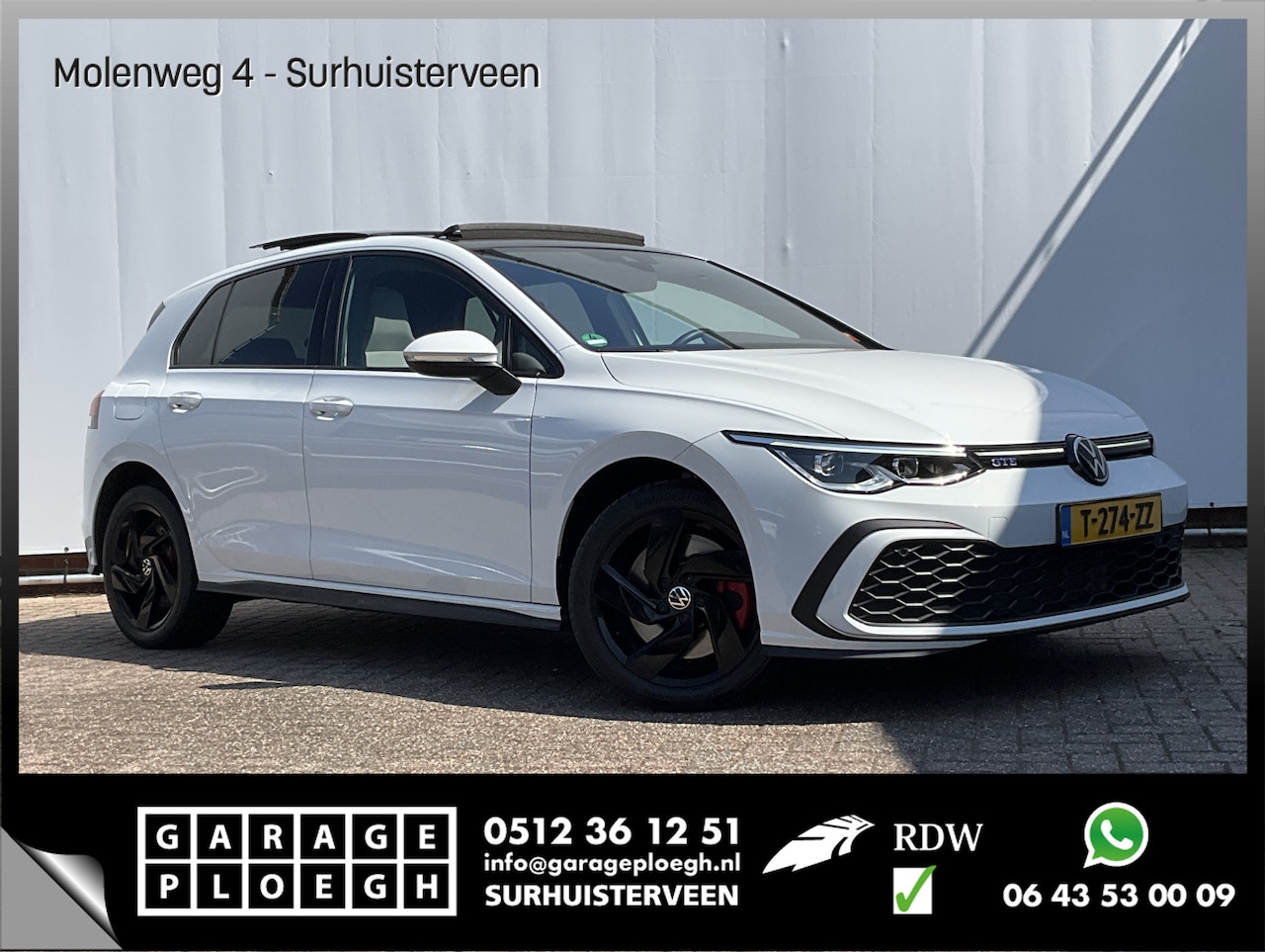 Volkswagen Golf - 1.4 259pk eHybrid GTE Pano Leer Stoelverw+Ventilatie Memory Carplay Adap.Cruise BOMVOL! - AutoWereld.nl