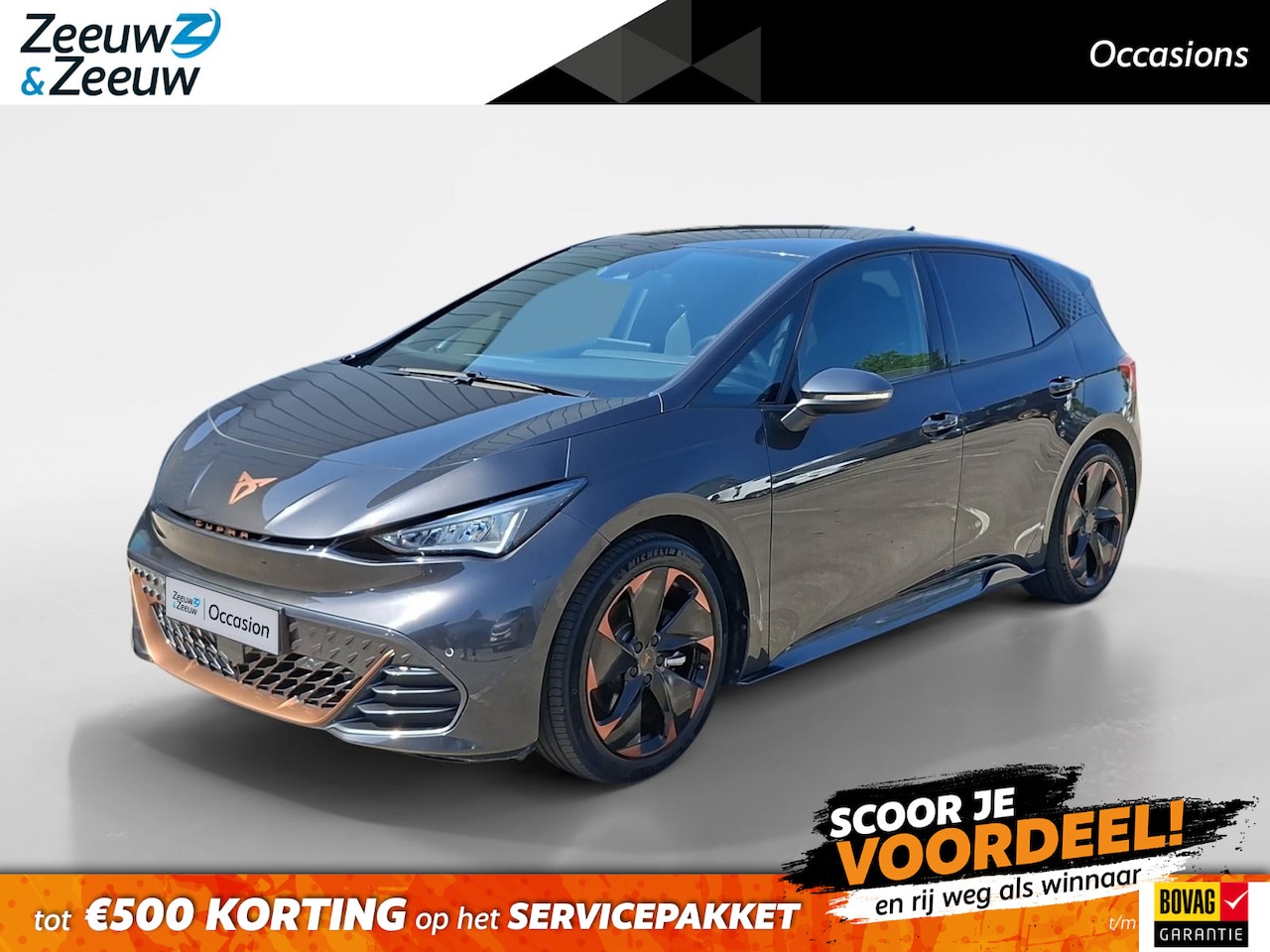 CUPRA Born - Copper Edition 62 kWh | 95% SOH | Navigatie | Stoel- en stuur verwarming | Achteruit rij c - AutoWereld.nl