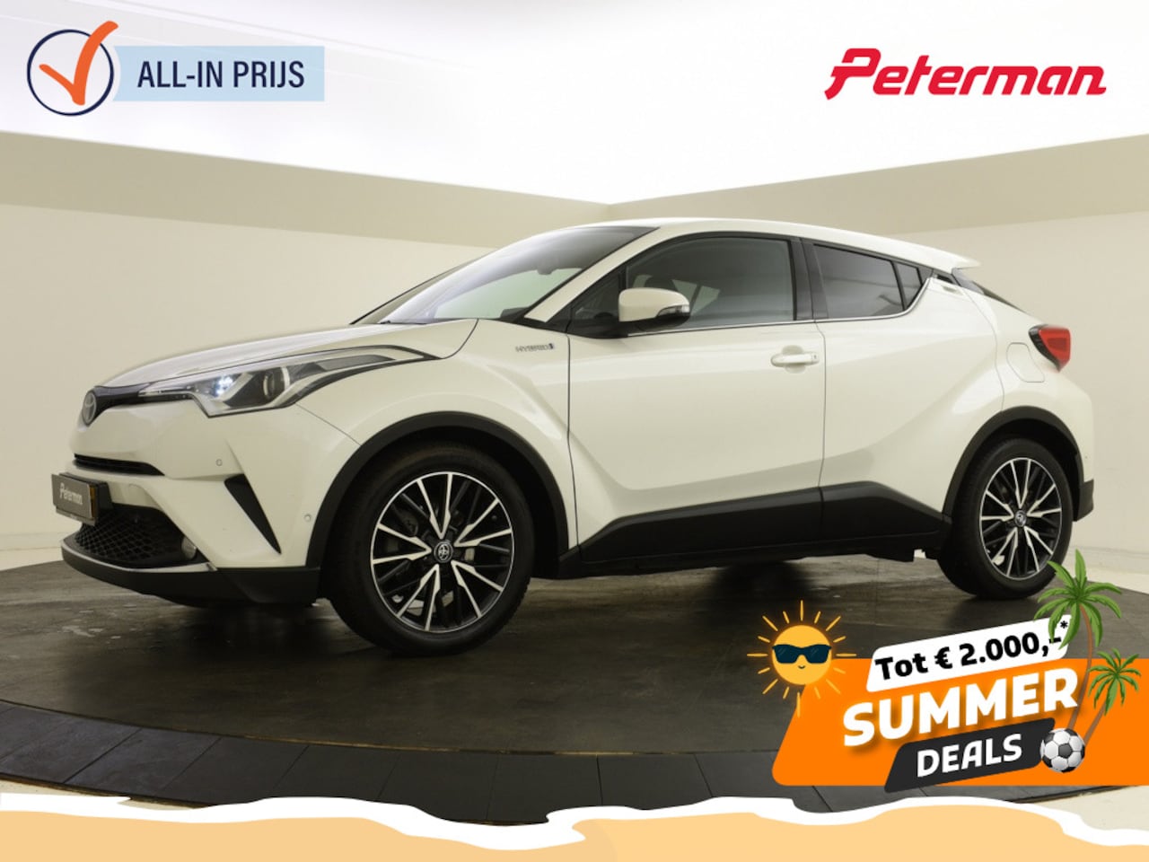 Toyota C-HR - 1.8 Hybrid Launch Edition | Trekhaak | Allseasonbanden | PDC - AutoWereld.nl
