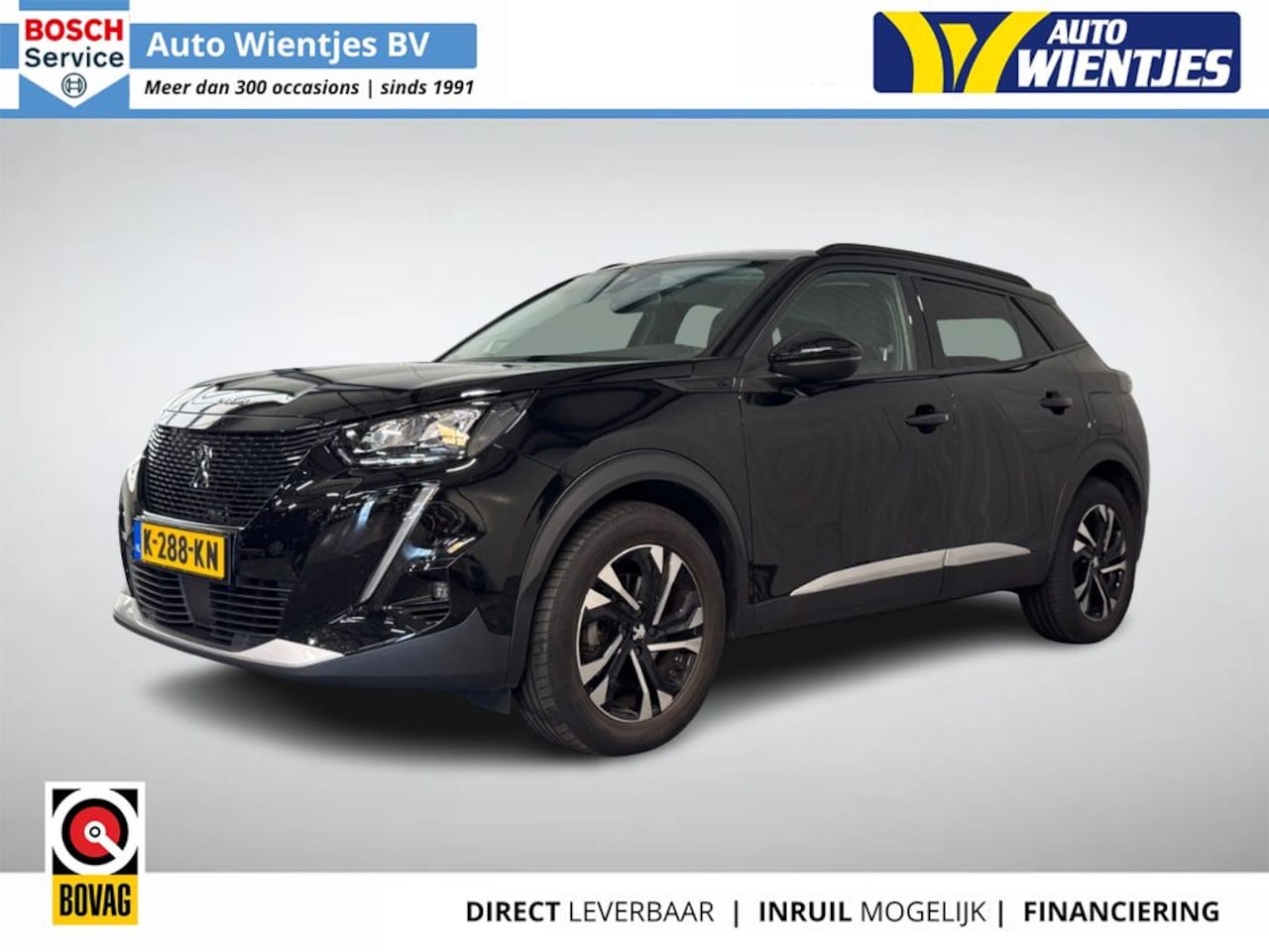 Peugeot e-2008 - EV Blue Lease Allure 50kWh 3-Fase SoH 90% | Navi | Camera - AutoWereld.nl