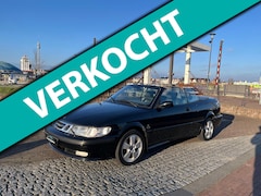 Saab 9-3 Cabrio - 2.0 Turbo SE Anniversary 2e Eig Leder Cruise Stoelverw In Perfecte Staat