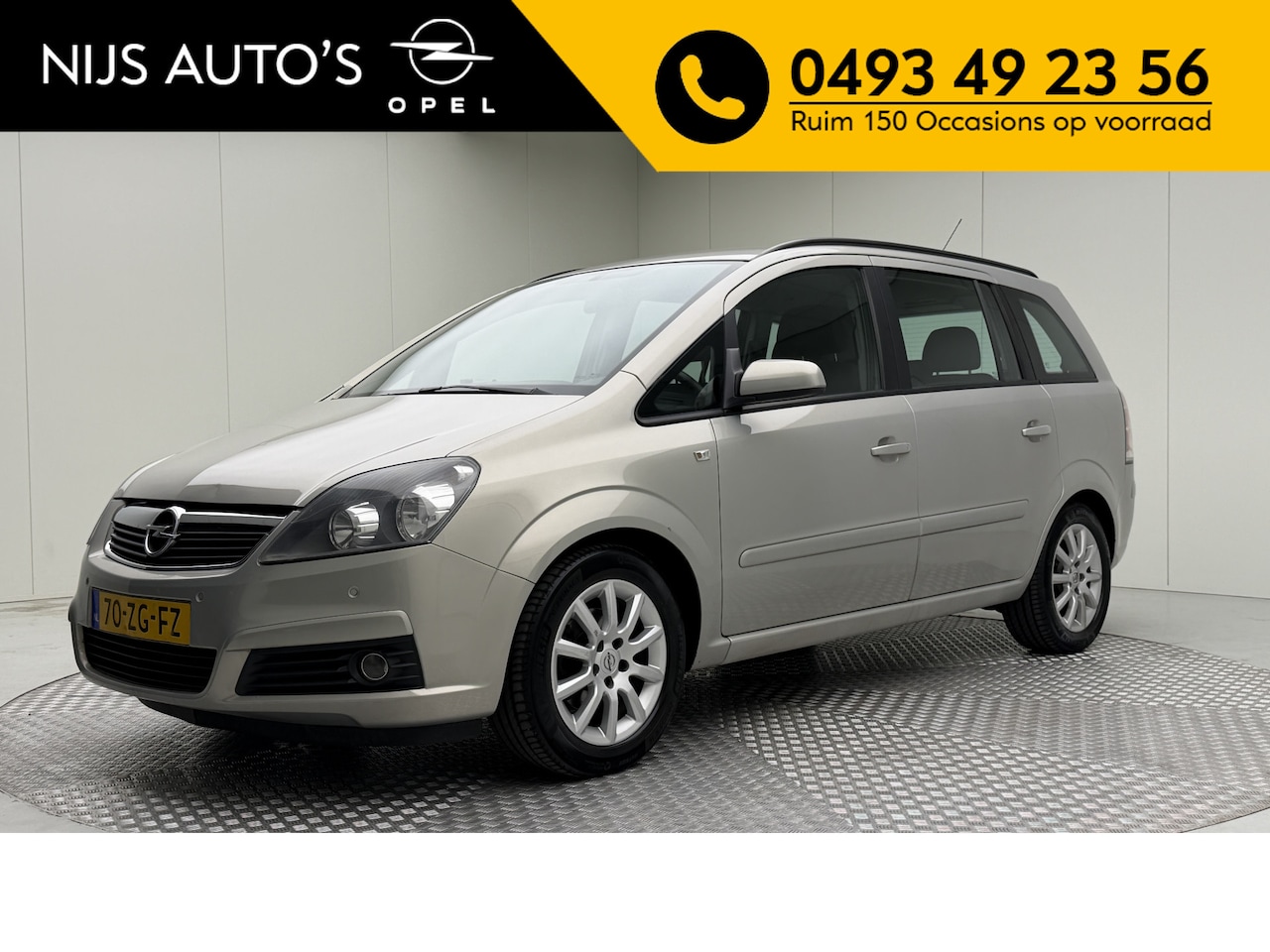 Opel Zafira - 1.8 Temptation 7 persoons | automaat | climate control | pdc v/a | cruise control - AutoWereld.nl