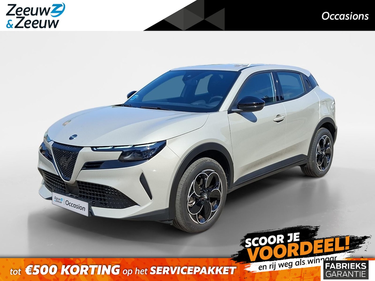 Alfa Romeo Junior - Elettrica 54 kWh | 96% SOH | Parkeer sensoren | Adaptieve cruise control | Apple Carplay & - AutoWereld.nl