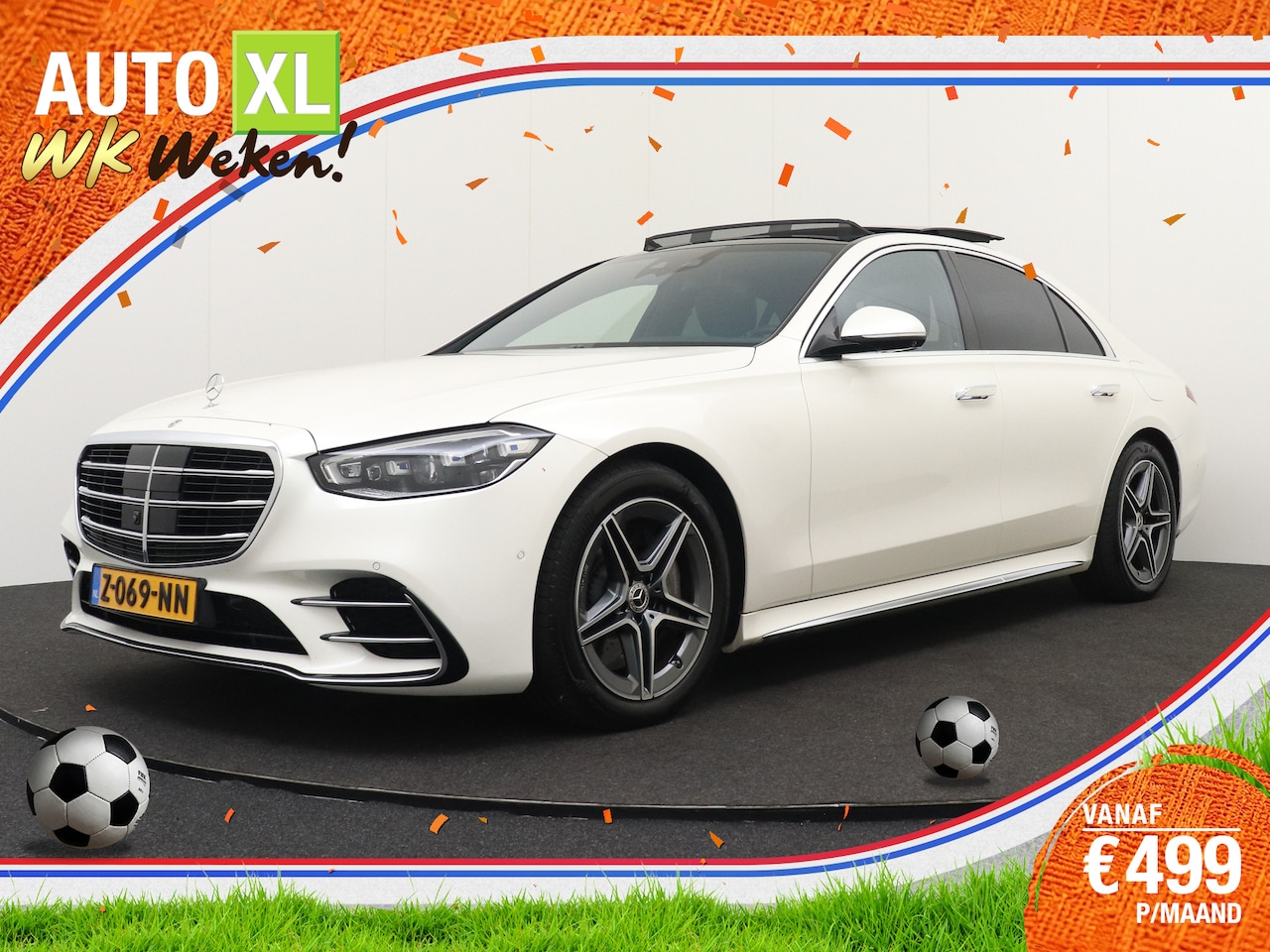 Mercedes-Benz S-klasse - 580e AMG Pano-dak Stoelventilatie Head-Up Display - AutoWereld.nl