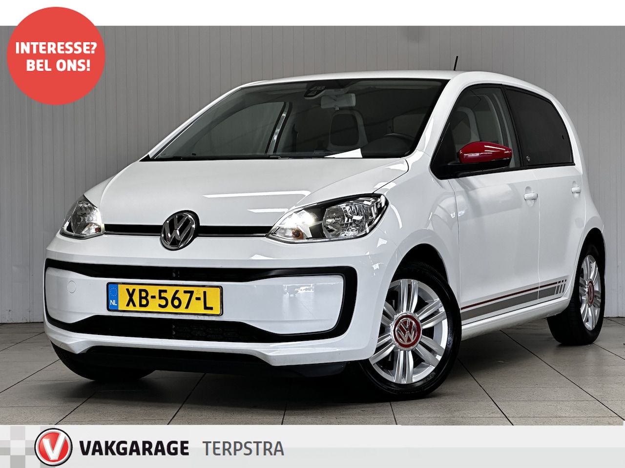 Volkswagen Up! - 1.0 BMT up! beats/ TREKHAAK!/ 5-Drs/ Audio-Premium/ 15'' LMV/ Airco/ Maps+More/ Bluetooth/ - AutoWereld.nl