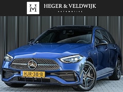 Mercedes-Benz C-klasse Estate - 300 e Business Solution AMG | NL-Auto | Panoramadak | 360 Camera | Burmester | Night-Pakke