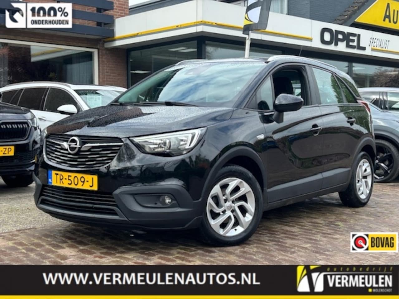 Opel Crossland X - 1.2 82PK Online Edition + 16"/ Airco/ Cruise/ Navi/ CarPlay/ Winterpakket/ Trekhaak/ NL au - AutoWereld.nl