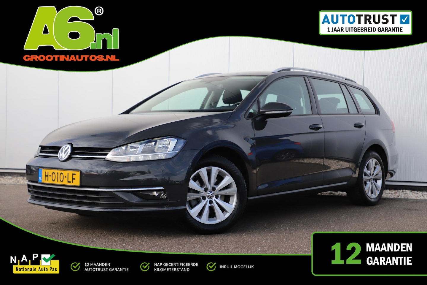 Volkswagen Golf Variant - 1.0 TSI Comfortline Business Navigatie Achteruitrijcamera Carplay Android Ergonomic Stoel - AutoWereld.nl