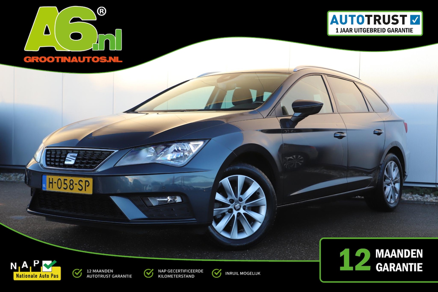 SEAT Leon ST - 1.0 TSI Style Ultimate Edition Trekhaak Navigatie Achteruitrijcamera Carplay Android 16 in - AutoWereld.nl