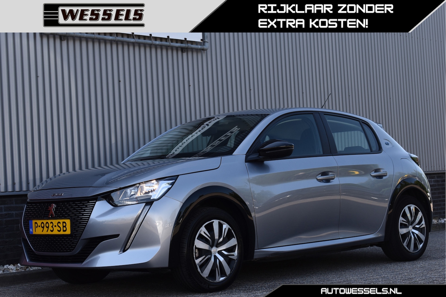 Peugeot e-208 - EV Active 50 kWh 3-fase, Cruise, Carplay, Climatronic, Multi. stuur - AutoWereld.nl