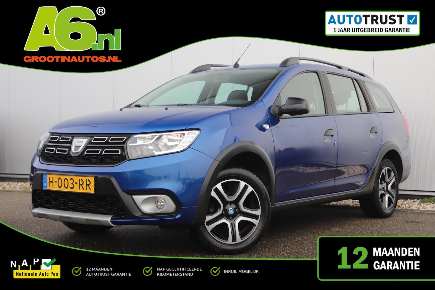 Dacia Logan MCV - 1.0 TCe Bi-Fuel Stepway Serie Limitee 15th Anniv. 101PK Navigatie Achteruitrijcamera Carpl - AutoWereld.nl