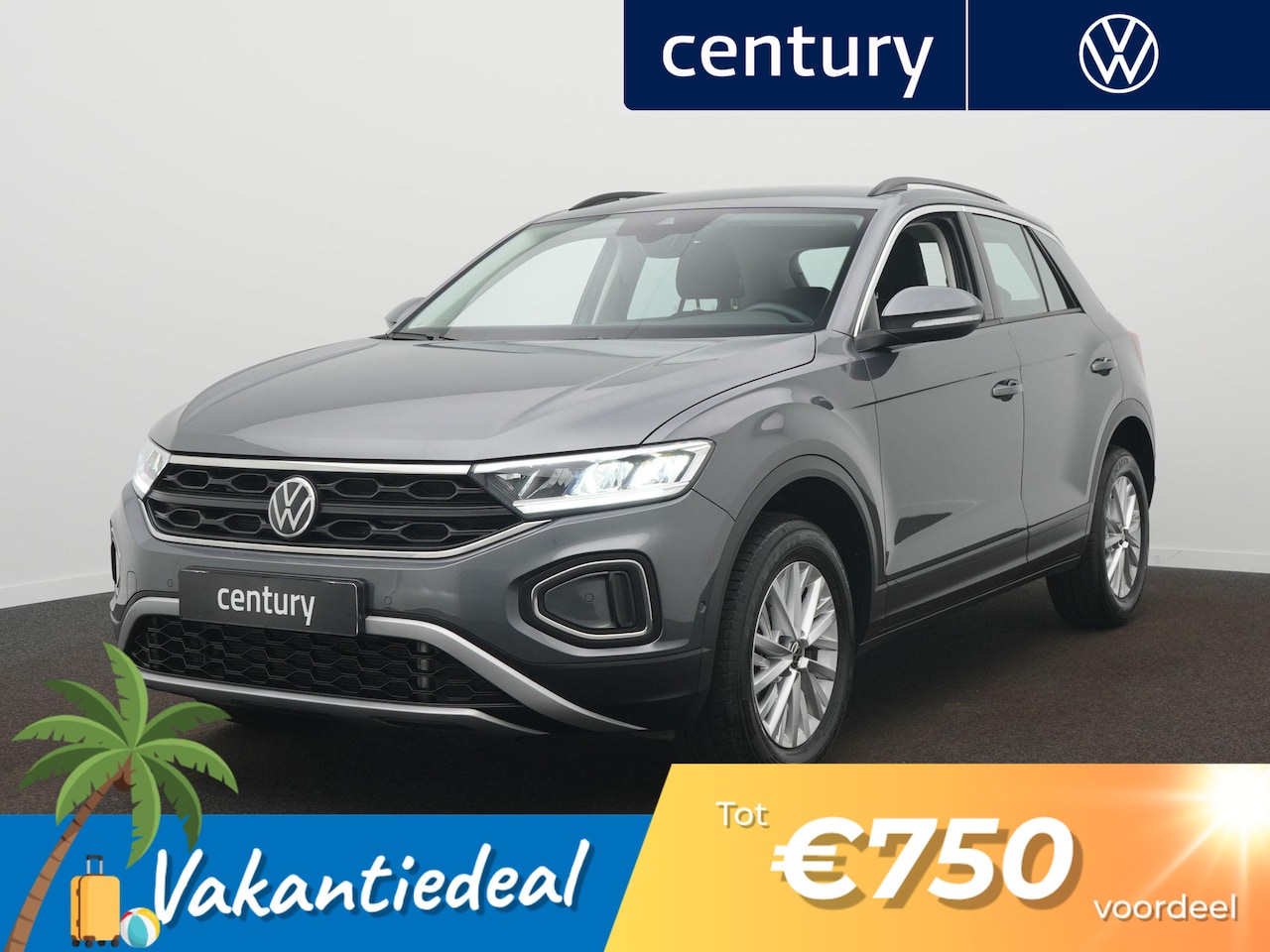 Volkswagen T-Roc - 1.5 TSI Life Edition Automaat l ACC l Led l PDC l Stoelverwarming l Carplay - AutoWereld.nl