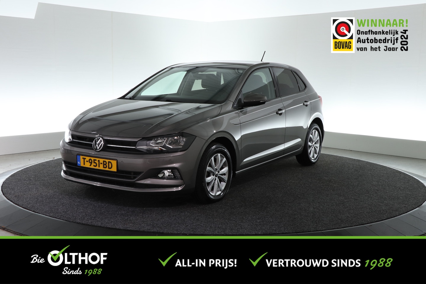 Volkswagen Polo - 1.0 TSI Comfortline | ADAP. CRUISE | CARPLAY | STOELVERW. | - AutoWereld.nl