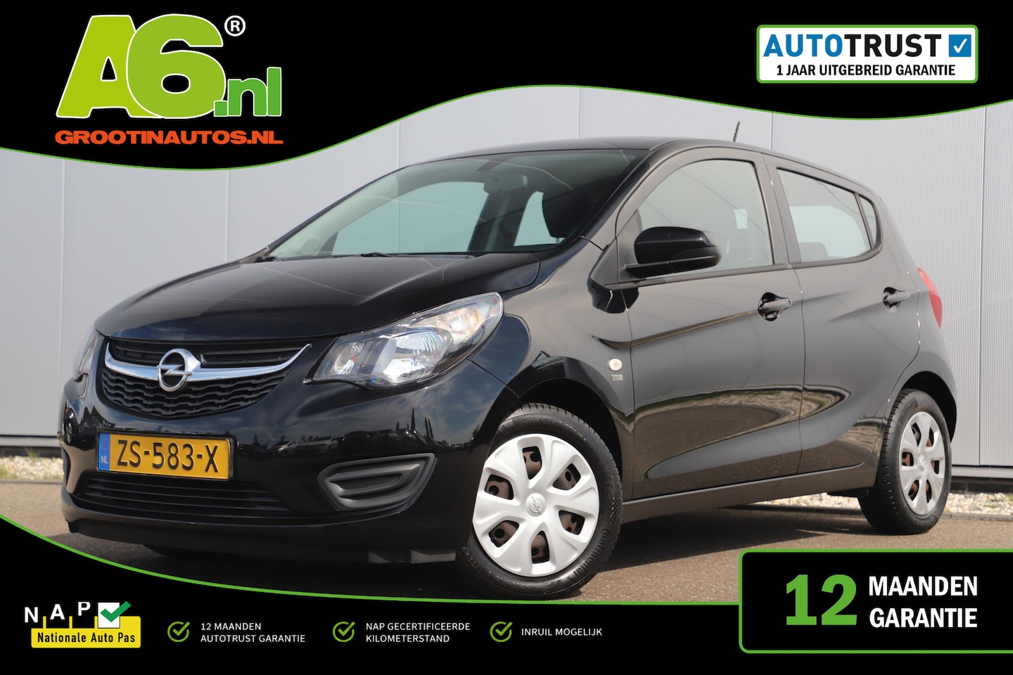 Opel Karl - 1.0 ecoFLEX 120 Jaar Edition Airco Cruise Control Radio Bluetooth Elektrische Ramen - AutoWereld.nl