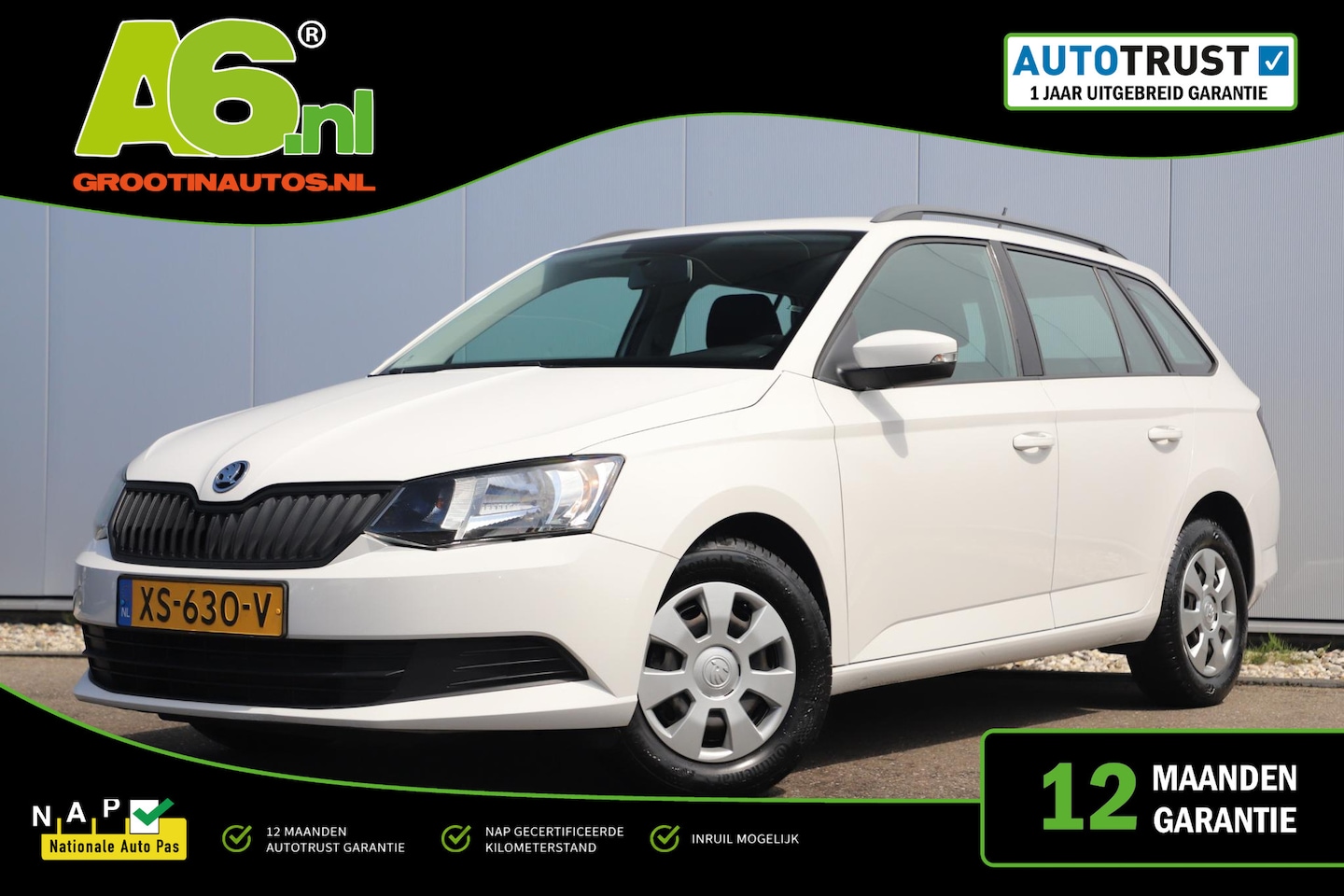 Skoda Fabia Combi - 1.0 TSI Drive 95PK Airco Radio Stoelverwarming Elektrische Ramen - AutoWereld.nl