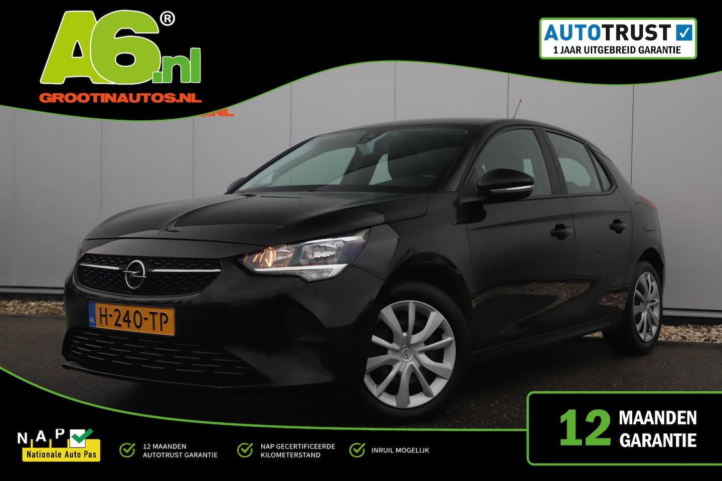 Opel Corsa - 1.2 Edition 102PK Navigatie Carplay Android Airco Cruise Bluetooth Elektrische Ramen - AutoWereld.nl