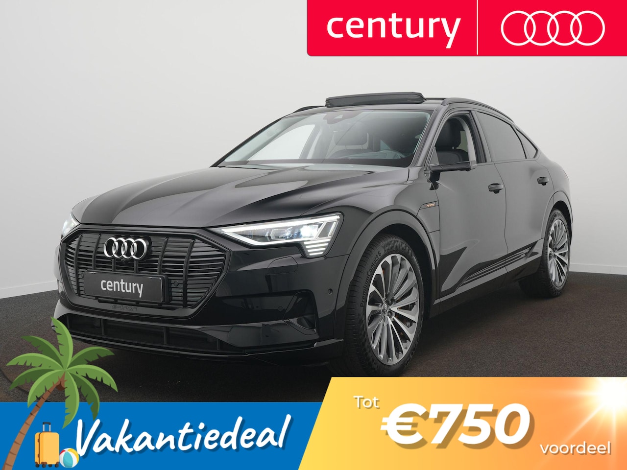 Audi e-tron Sportback - 55 quattro Advanced edition Plus 95 kWh | Panodak | Virtual-Spiegels | 360 Camera - AutoWereld.nl