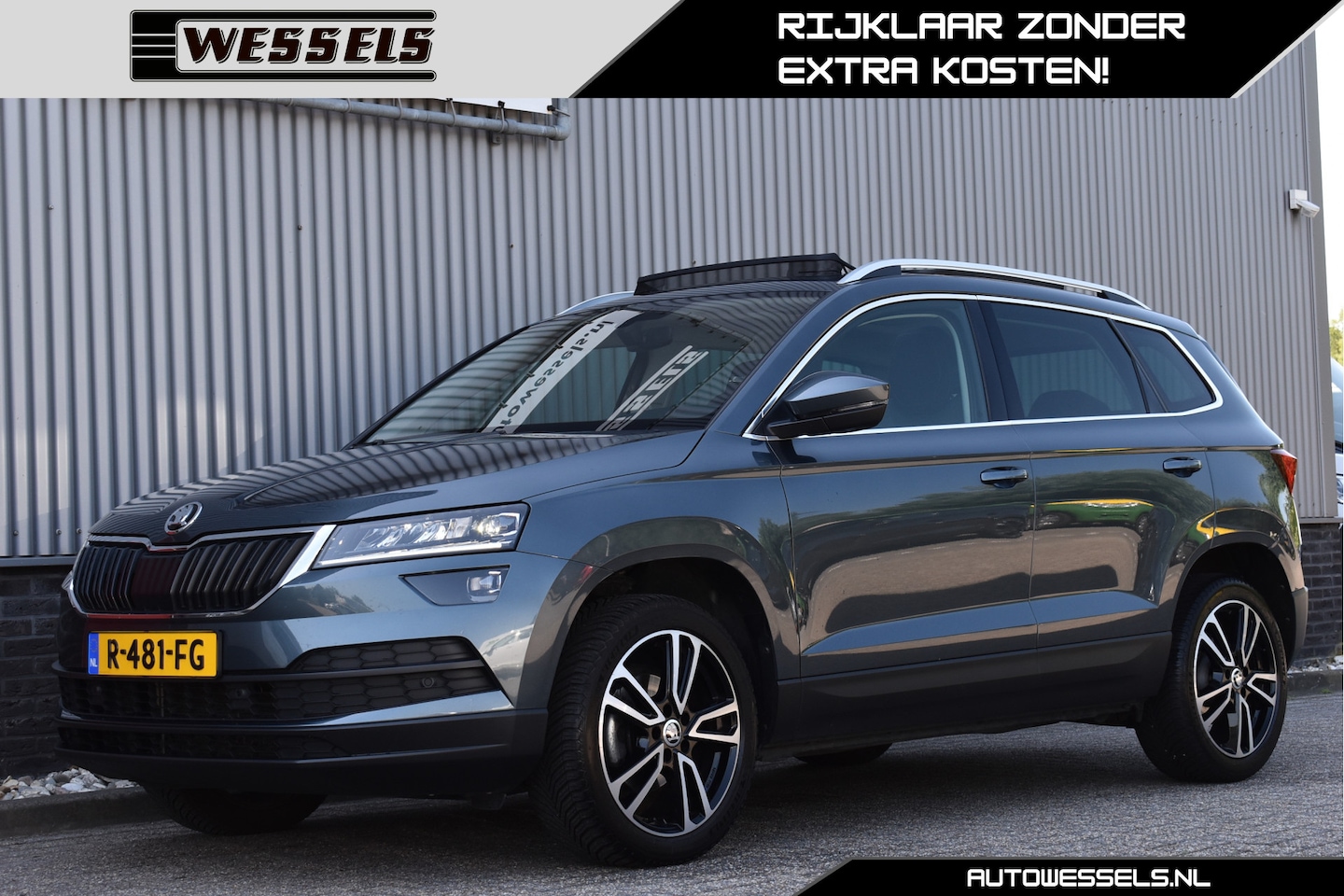 Skoda Karoq - 1.5 TSI ACT Business Edition Plus Panorama, Wegkl. trekhaak, Adaptive cruise, Stoelverwarm - AutoWereld.nl