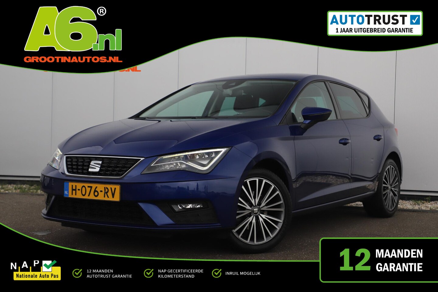 SEAT Leon - 1.0 TSI Style Ultimate Edition Beats 116PK Virtual Cockpit Full LED 17 inch Navigatie Acht - AutoWereld.nl