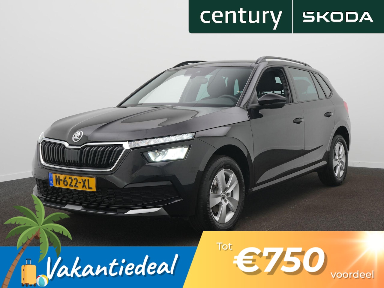 Skoda Kamiq - 1.0 TSI 110Pk Automaat Ambition / Panodak / Carplay / Cruise / LED - AutoWereld.nl
