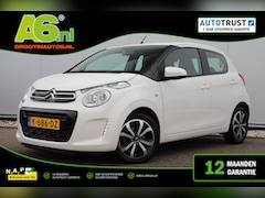Citroën C1 - 1.0 VTi Shine 15 inch LMV Navigatie Achteruitrijcamera Bluetooth Airco Elektrische Ramen C