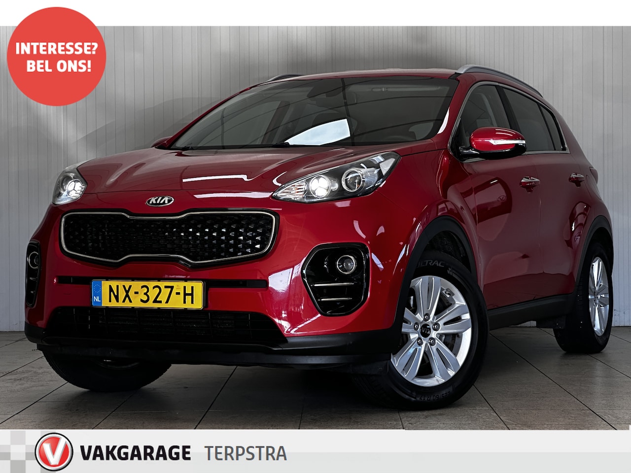 Kia Sportage - 1.6 GDI DynamicLine/ 17'' LMV/ Camera/ Apple + Android/ Lane-Assist./ Extra getint glas/ P - AutoWereld.nl
