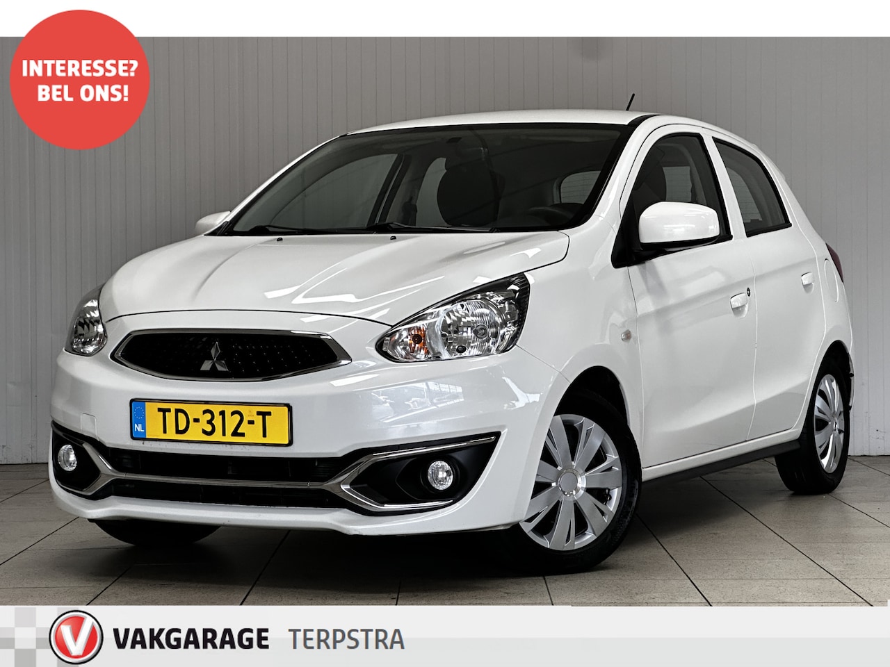 Mitsubishi Space Star - 1.0 Cool+/ Trekhaak/ Camera/ Parelmoer Wit!/ Navi/ Airco/ Elek. pakket/ Isofix/ Bluetooth/ - AutoWereld.nl