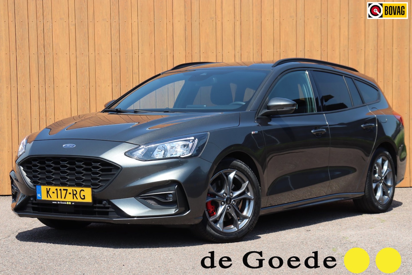 Ford Focus Wagon - 1.0 EB Hybrid ST Line X Business org.NL el.klep camera - AutoWereld.nl