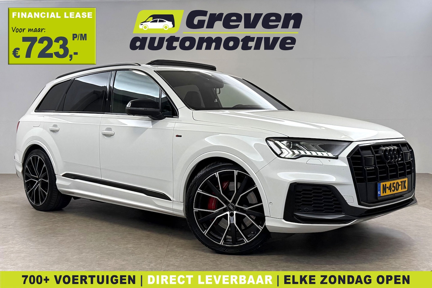 Audi Q7 - 55 TFSI PHEV Quattro Pro Line S-Line 381PK | Pano | Sfeer | 360° | Virtual | B&O | HUD | T - AutoWereld.nl