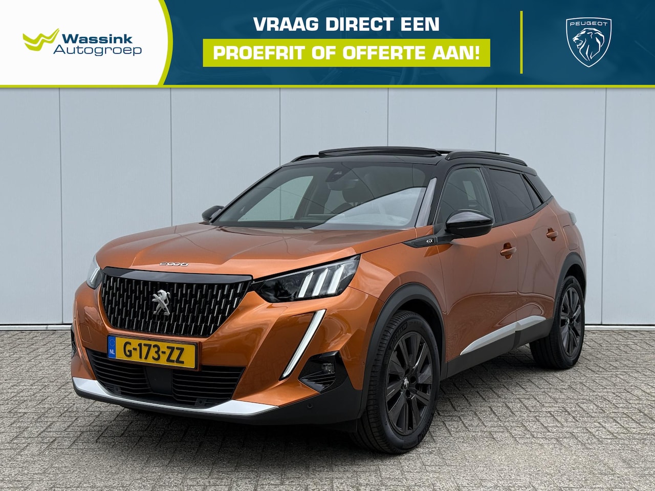 Peugeot 2008 - 1.2 PureTech GT Carplay | Vol leder | Schuif-kantel dak | Stoelverwarming | Adaptive cruis - AutoWereld.nl