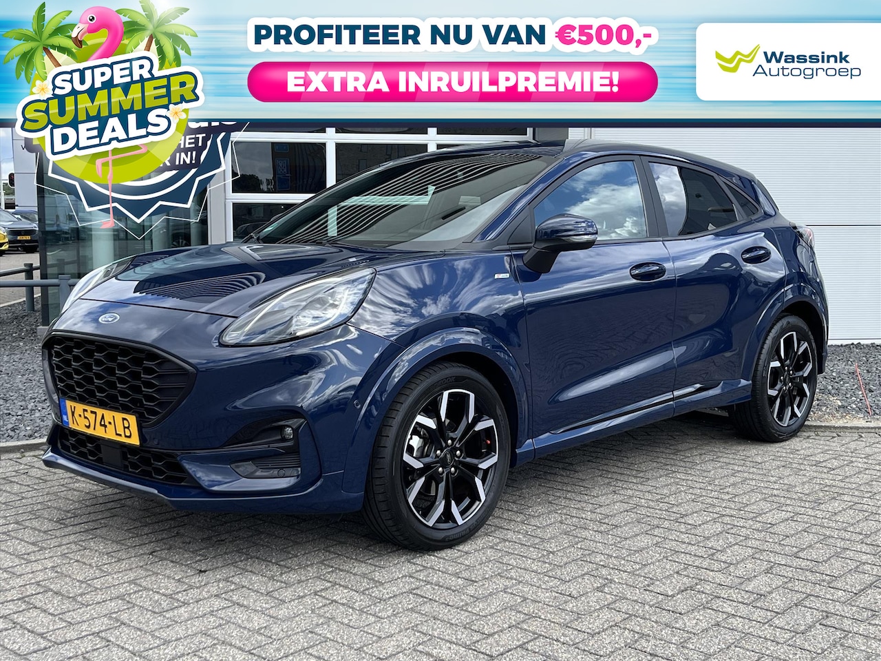 Ford Puma - 1.0i Ecoboost Hybrid 125pk ST-Line X I LENTEDEALS | Adaptive Cruise I Carplay I Navigatie - AutoWereld.nl