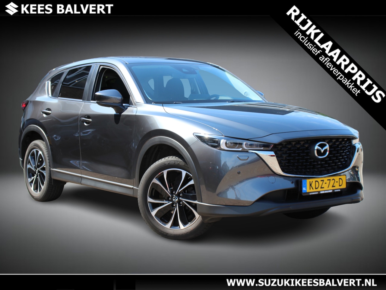 Mazda CX-5 - 2.0 SkyActiv-G 165 Luxury | 360 camera | BSM | Stuur/stoelverwarming | - AutoWereld.nl