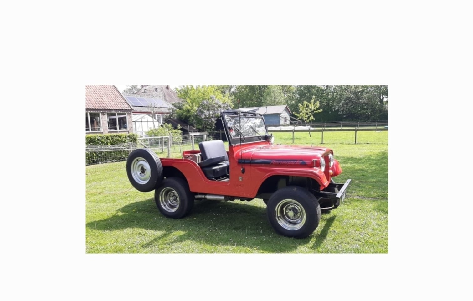 Jeep 4x4 CJ - CJ5 Dauntless V6 wegenbelasting en apk vrij - AutoWereld.nl