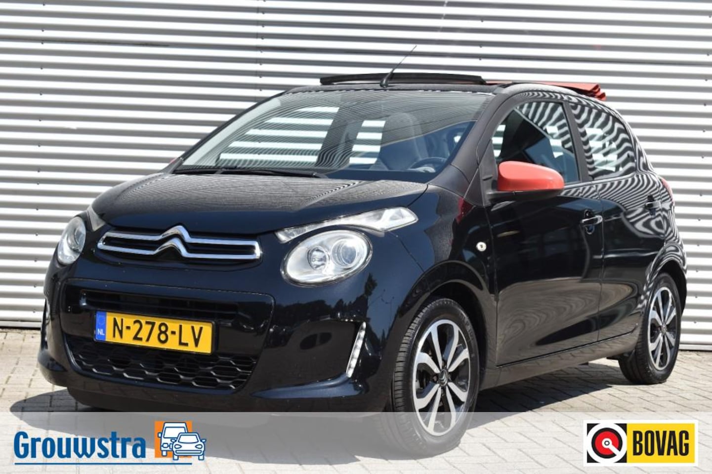 Citroën C1 - 1.2 5DRS. AIRSCAPE / EL. VOUWDAK / 15 LM. VELGEN - AutoWereld.nl