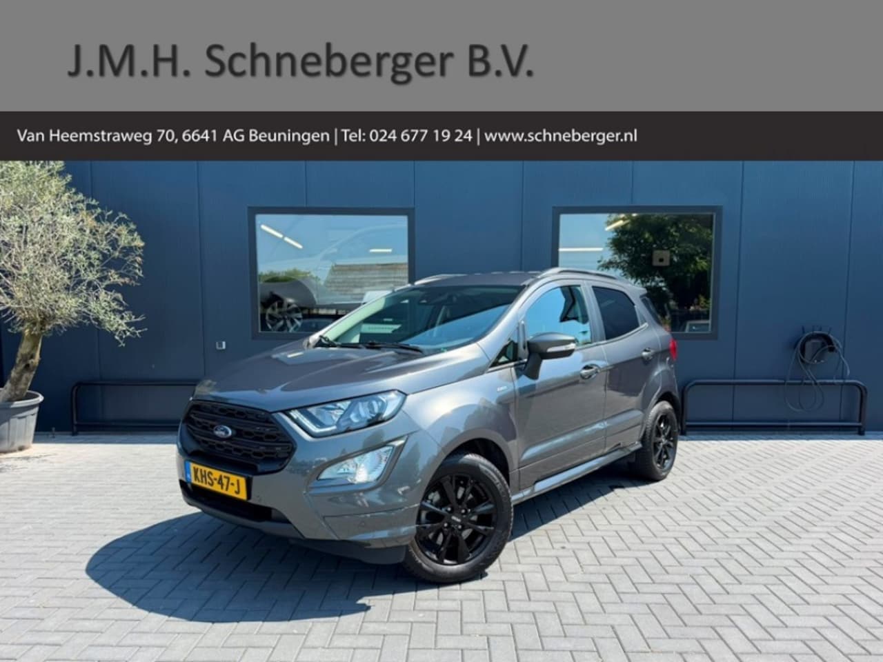 Ford EcoSport - 1.0 EcoBoost ST-Line 125pk Startstop / Camera / Pdc V+A / Carplay / Navi / Cruise - AutoWereld.nl