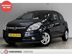 Opel Corsa - 1.4-16V Enjoy/ Airco/ Cruise/ Multi.Stuur/ Radio-CD/ Elek.Pakket/ Isofix/ C.V.Afstand/ Met