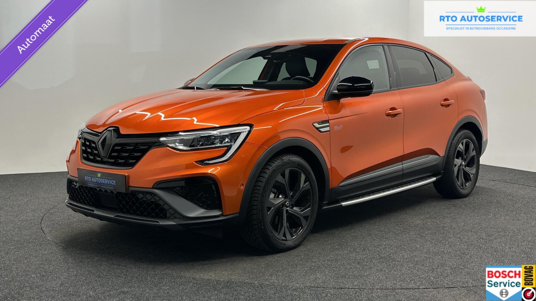 Renault Arkana - 1.6 E-Tech hybrid 145 E-Tech R.S. Line |Carbon|Leer|Carplay|ACC| - AutoWereld.nl