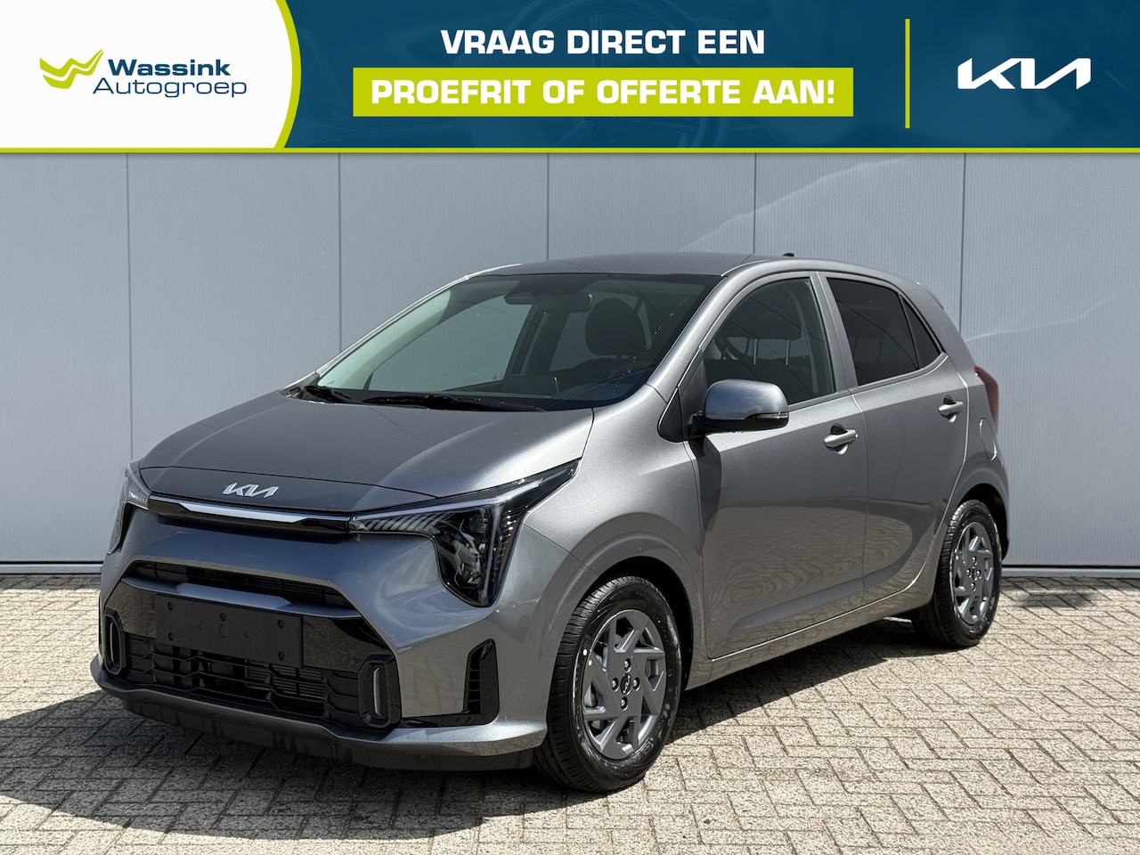 Kia Picanto - 1.0 GDi DynamicPlusLine | Achteruitrijcamera | Cruise control | Carplay | Airconditioning - AutoWereld.nl