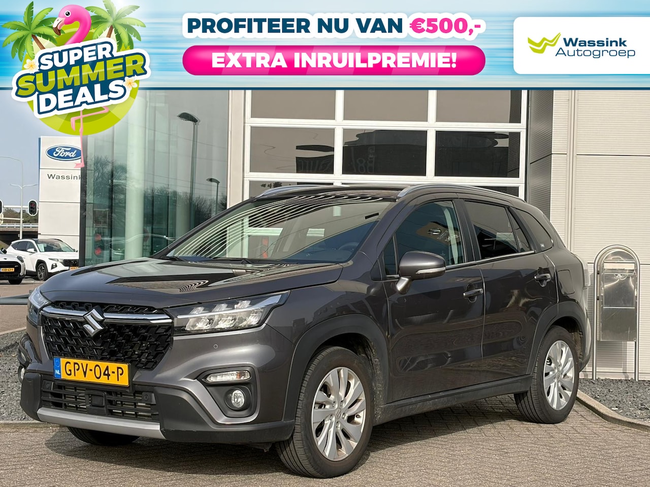 Suzuki S-Cross - 1.4 Boosterjet Select Hybrid I Trekhaak | SUMMER DEAL | Navigatie | Achteruitrijcamera I P - AutoWereld.nl