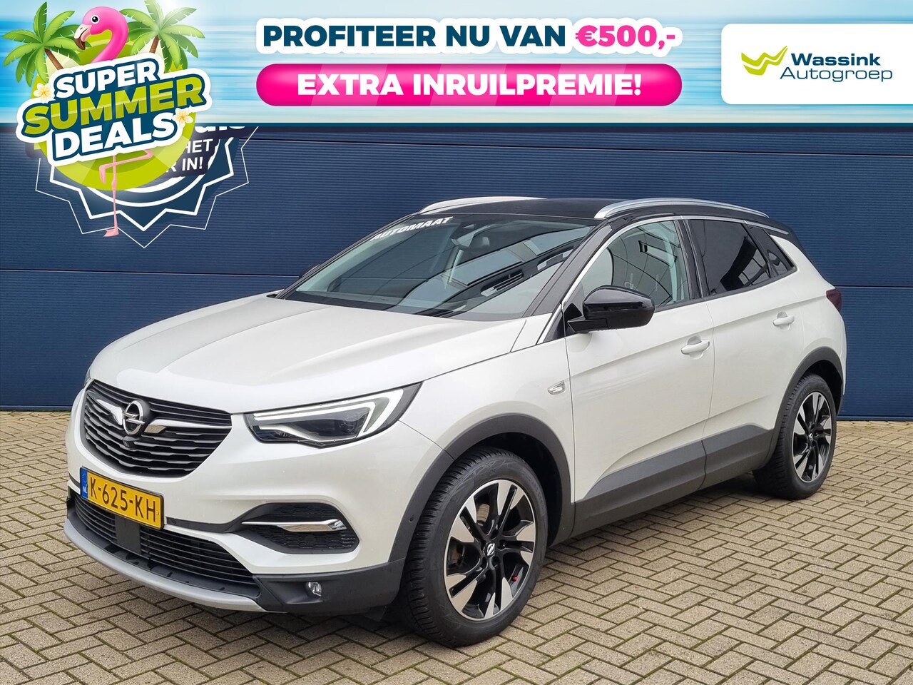 Opel Grandland X - 1.2 Turbo 130pk Business Elegance Automaat | Summer Deals! | Navigatie | Denon Audio | Tre - AutoWereld.nl