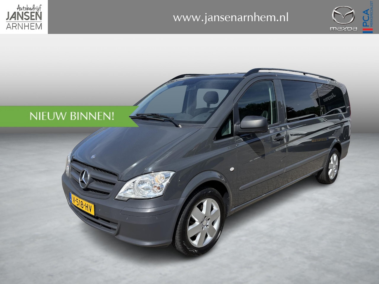 Mercedes-Benz Vito - Rolstoelbus 116 CDI 343 L3H1 , Rolstoelbus, Rolstoelvervoer, Automaat, Leder, Airco, Crui - AutoWereld.nl