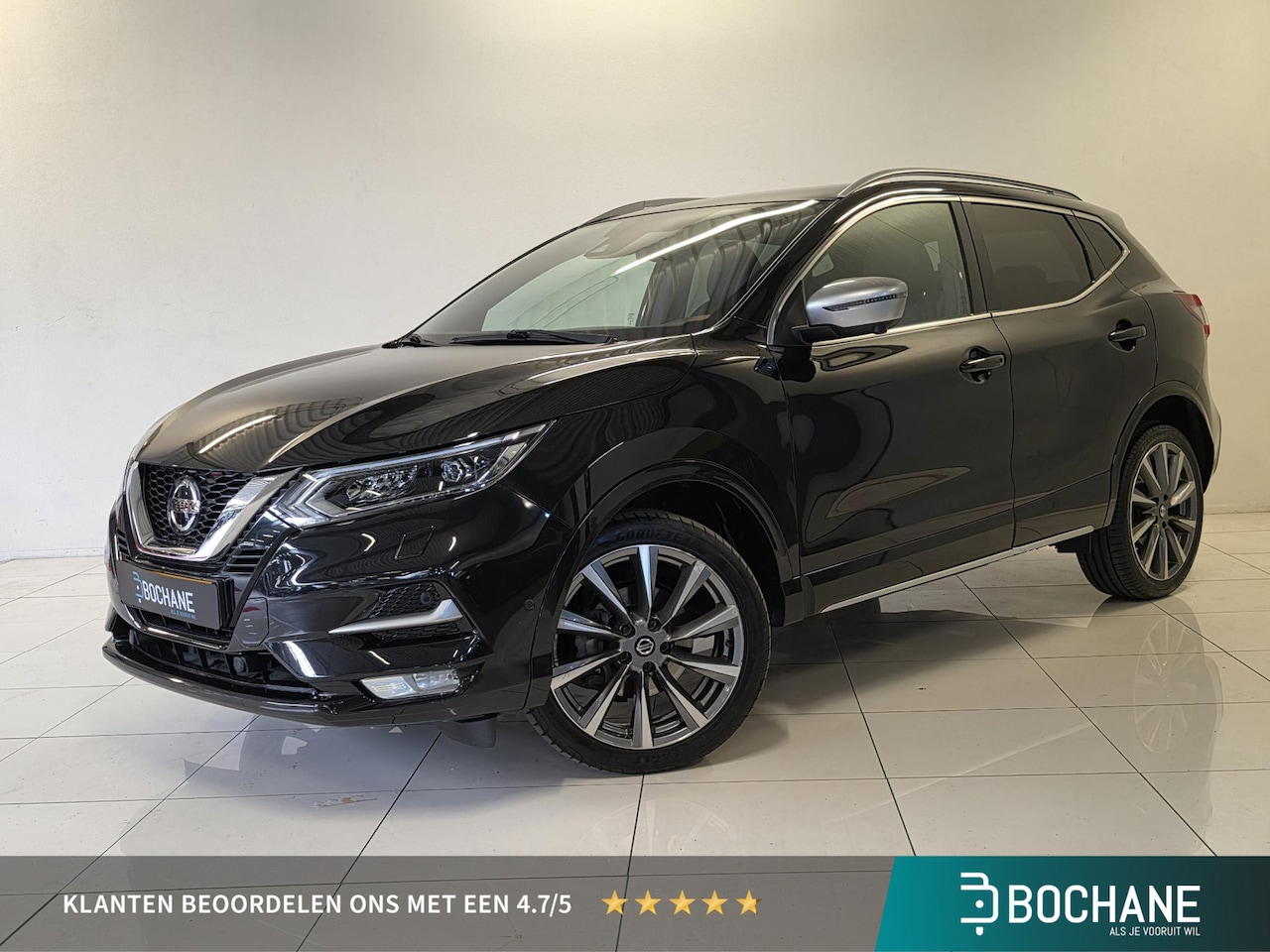 Nissan Qashqai - 1.3 DIG-T Tekna + | BOSE | Leer | 360º Camera | Panoramadak | - AutoWereld.nl