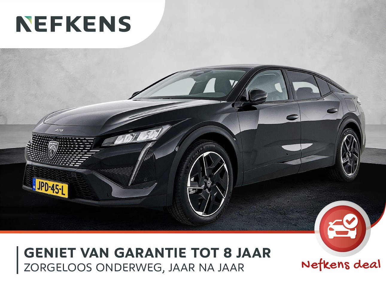 Peugeot 408 - Allure 225 EAT8 Plugin Hybrid Automaat | Navigatie | AGR stoelen | 360 camera | 19 inch wi - AutoWereld.nl