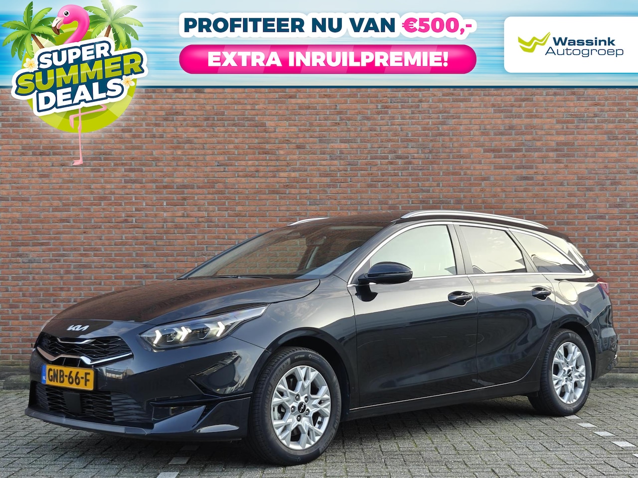 Kia Cee'd Sportswagon - Ceed Sw 1.0 T-GDi 100pk DynamicPlusLine | Stoel- & Stuurwielverwarming | Navigatie | Clima - AutoWereld.nl