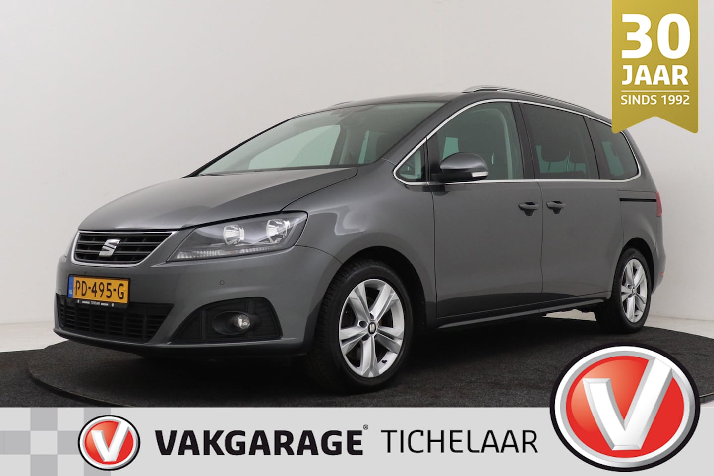 SEAT Alhambra - 1.4 TSI Style Connect 7p | Trekhaak | CarPlay | 3-zone Climate | Cruise | Org. NL | Elek. - AutoWereld.nl