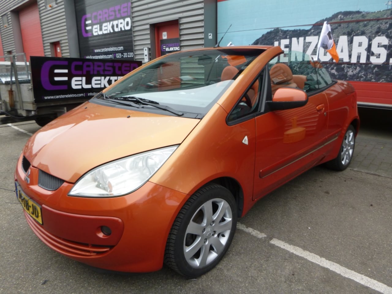 Mitsubishi Colt CZC - 1.5 Invite Cabrio,IJSKOUDE AIRCO.alles electrisch - AutoWereld.nl