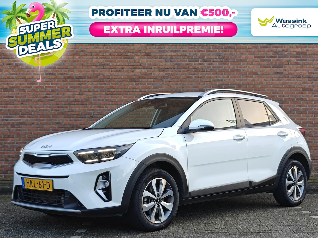 Kia Stonic - 1.0 T-GDi MHEV 100pk DynamicPlusLine | Navigatie SUMMER DEALS | Climate Control | Stoel- & - AutoWereld.nl