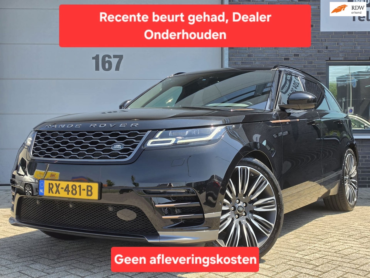 Land Rover Range Rover Velar - 3.0 V6 SC AWD R-Dynamic P380|Luchtvering|Opendak|Pano - AutoWereld.nl