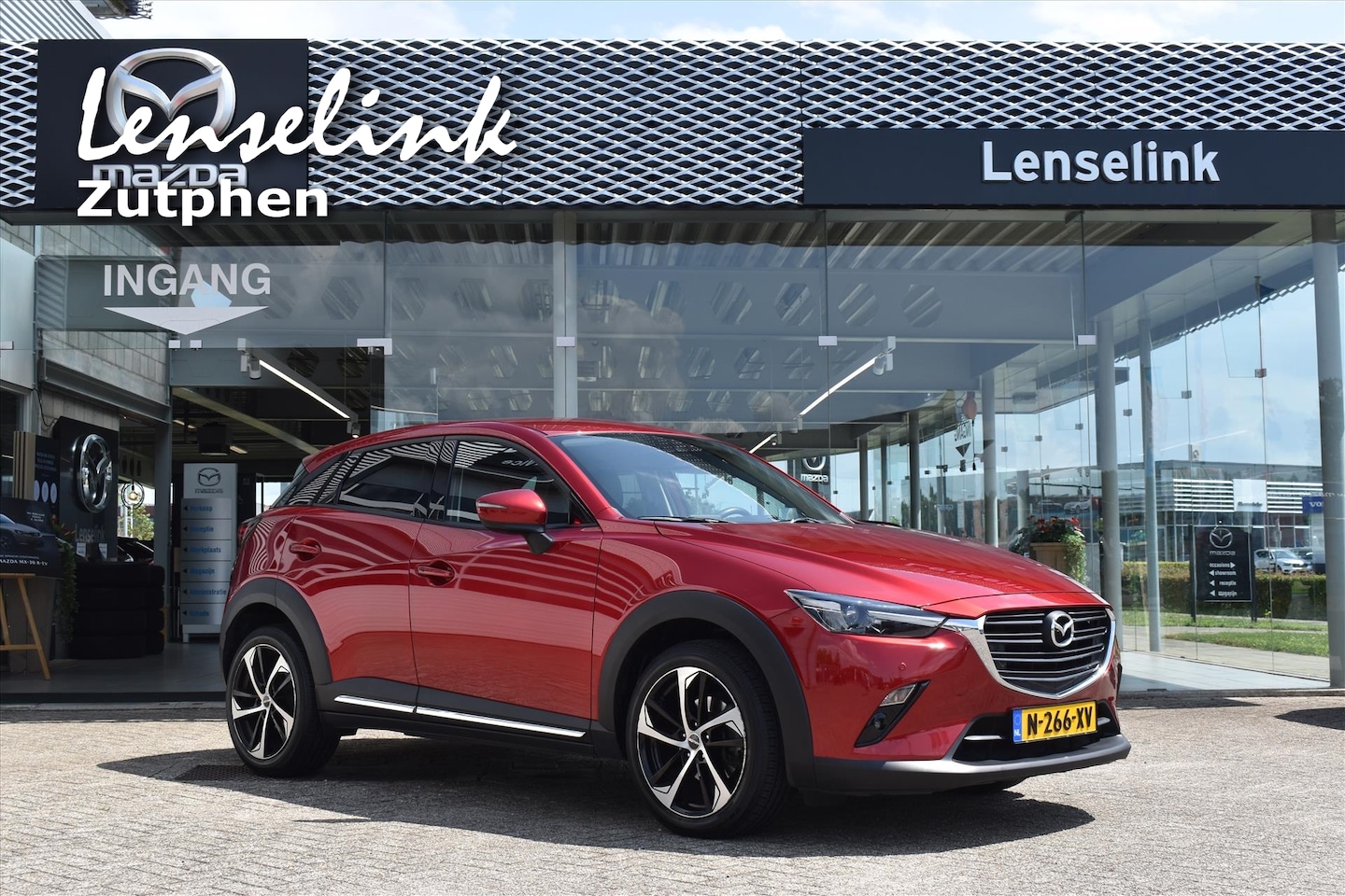 Mazda CX-3 - 2.0 120pk AUTOMAAT GT-M Line | 100% Onderhouden | Apple carplay | Android auto | Camera | - AutoWereld.nl